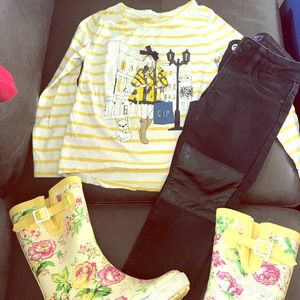 Girls Long sleeve gap shirt.